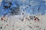 100 yards from home 16 by Kelvin Burr, Painting, Acrylic on paper