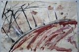 100 yards from home 7 by Kelvin Burr, Painting, Acrylic on paper