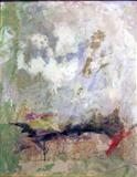 Dartmoor Sketch 1 by Kelvin Burr, Painting, Lime, Marble Dust , Pigment, Watercolour,Wax Soap