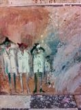 Family 3 by Kelvin Burr, Painting