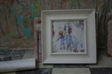 In the Studio 2011 by Kelvin Burr, Painting