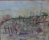 The House That Was Never Built by Kelvin Burr, Painting, Mixed Media