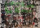 Triptitch Part 2 by Kelvin Burr, Painting, Mixed Media on paper