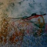 Waiting at the Crossroads by Kelvin Burr, Painting