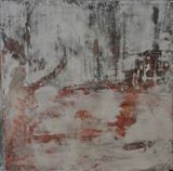 Welcoming Ghosts by Kelvin Burr, Painting, Lime, Marble Dust , Pigment, Watercolour,Wax Soap