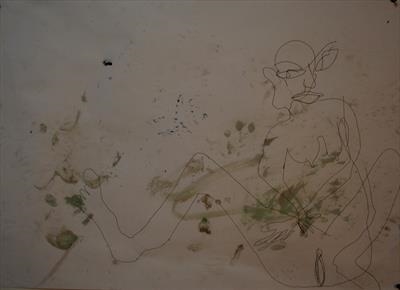 Drawing with eyes shut 1